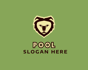 Koala Bear Head  Logo