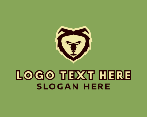 Koala Bear Head  Logo