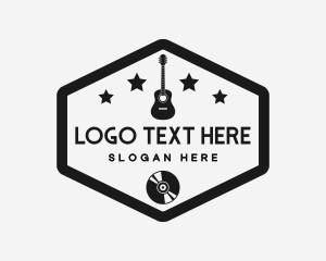 Guitar Instrument Musician Logo