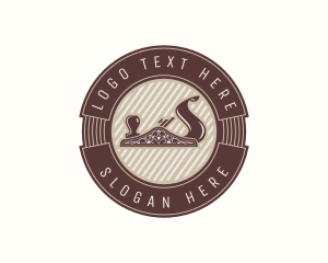 Handicraft - Carpentry Wood Planer logo design