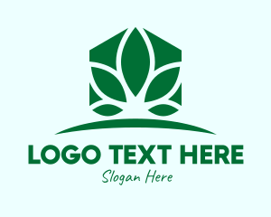 Gardening - Home Plant Landscaping logo design