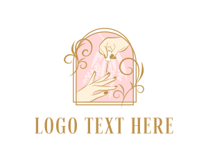 Beautician - Manicure Beautician Spa logo design