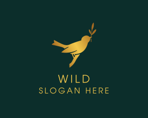 Aviary - Wild Bird Branch logo design