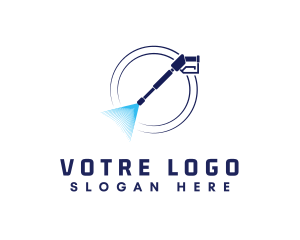 Water Pressure Cleaning Hose Logo