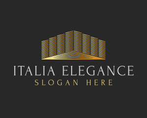 Elegant Realtor Building logo design