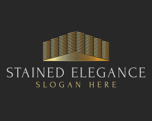 Elegant Realtor Building logo design