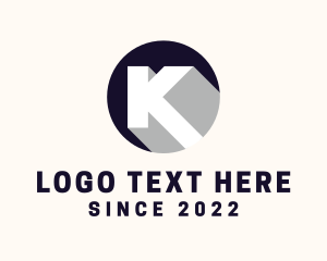 Venture Capital - Company Letter K logo design
