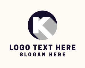 Company Letter K  Logo