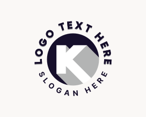 Public Relations - Professional Company Letter K logo design
