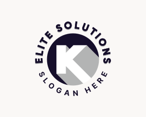 Professional - Professional Company Letter K logo design