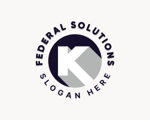 Professional Company Letter K  logo design