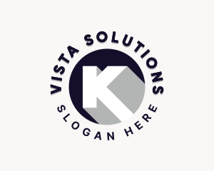 Professional Company Letter K  logo design