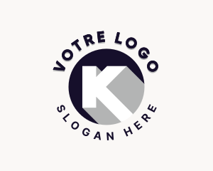 Pr - Professional Company Letter K logo design