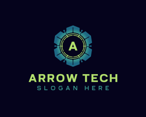 AI Technology Company logo design