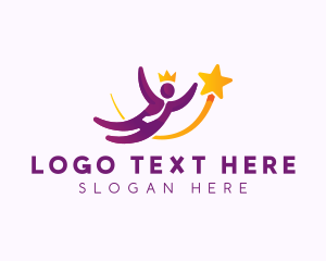 Highest - Human Coach Leader logo design