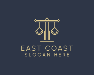 Law Firm Scales logo design