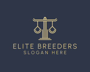 Law Firm Scales logo design