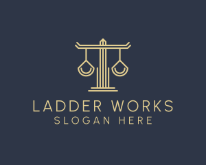 Law Firm Scales logo design