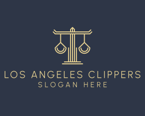 Law Firm Scales logo design