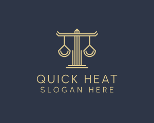 Law Firm Scales logo design