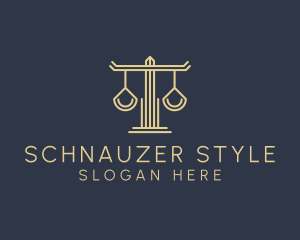 Law Firm Scales logo design