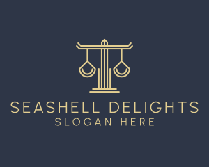 Law Firm Scales logo design