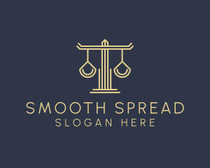 Law Firm Scales logo design