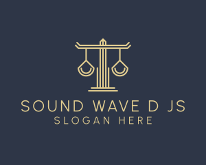 Law Firm Scales logo design