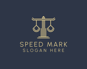 Law Firm Scales logo design