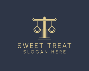 Law Firm Scales logo design