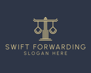 Law Firm Scales logo design