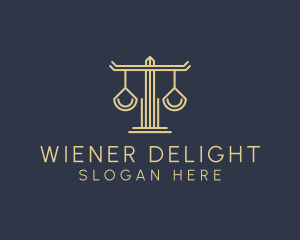 Law Firm Scales logo design