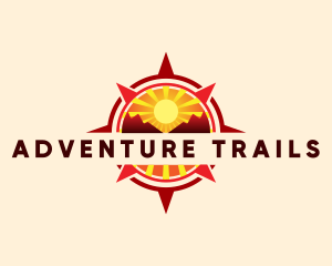 Compass Adventure Navigation logo design