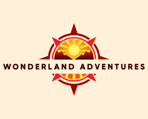 Compass Adventure Navigation logo design