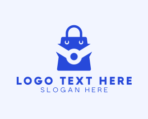 Application - Tech Shopping Bag logo design