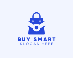 Tech Shopping Bag logo design