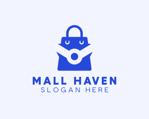 Tech Shopping Bag logo design