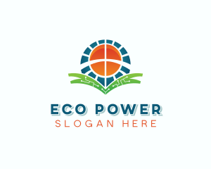 Renewable - Sustainable Energy Power logo design