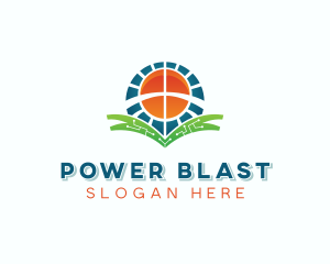 Sustainable Energy Power  logo design