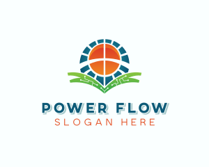 Sustainable Energy Power  logo design