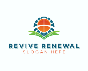 Sustainable Energy Power  logo design