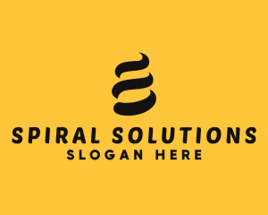 Spiral - Abstract Twist Spiral logo design