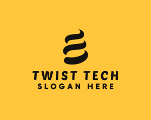 Twist - Abstract Twist Spiral logo design