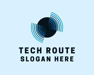Router - Telecommunication Technology Software logo design