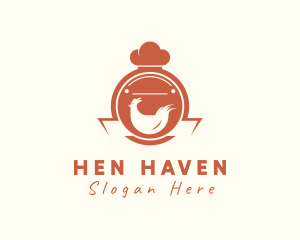 Poultry Chicken Restaurant logo design