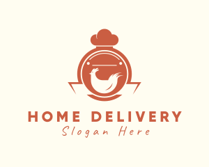 Poultry Chicken Restaurant logo design