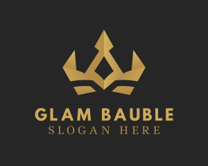 Upscale Tiara Glam logo design