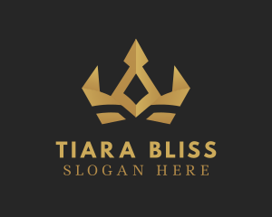 Upscale Tiara Glam logo design