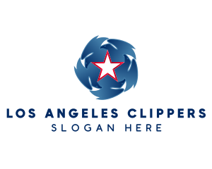 Team - Eagle Patriotic Star logo design