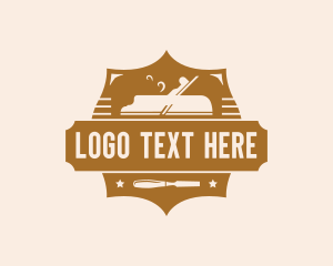 Industrial - Woodworking Carpenter Tools logo design